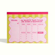 Load image into Gallery viewer, My favorite thing - Meal Planner & Grocery List