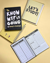 Load image into Gallery viewer, To Know WTF is going on - Study Planner