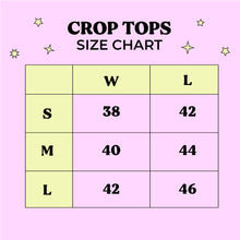 Load image into Gallery viewer, I love men - Ribbed Crop Top
