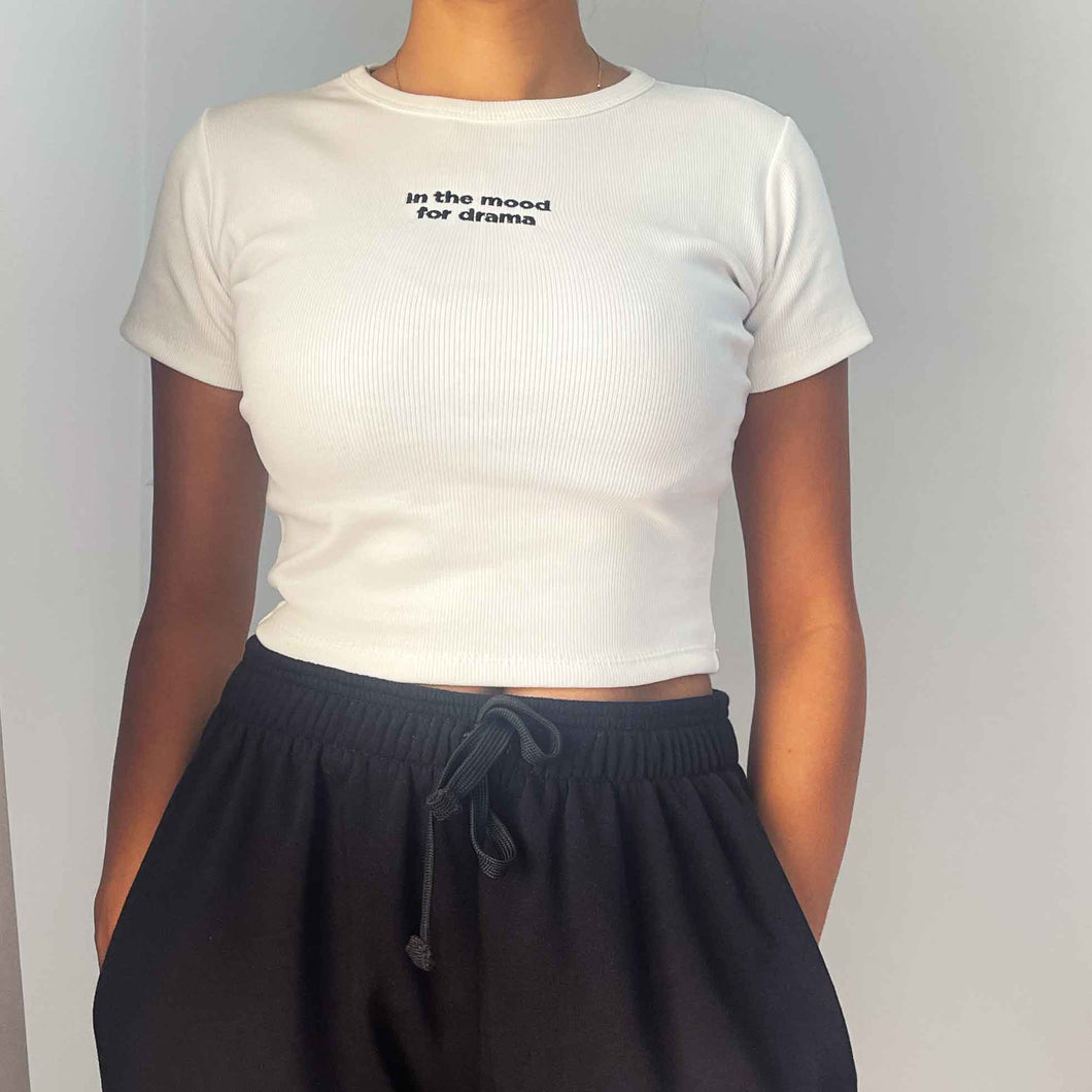 In the mood for drama - Crop Top