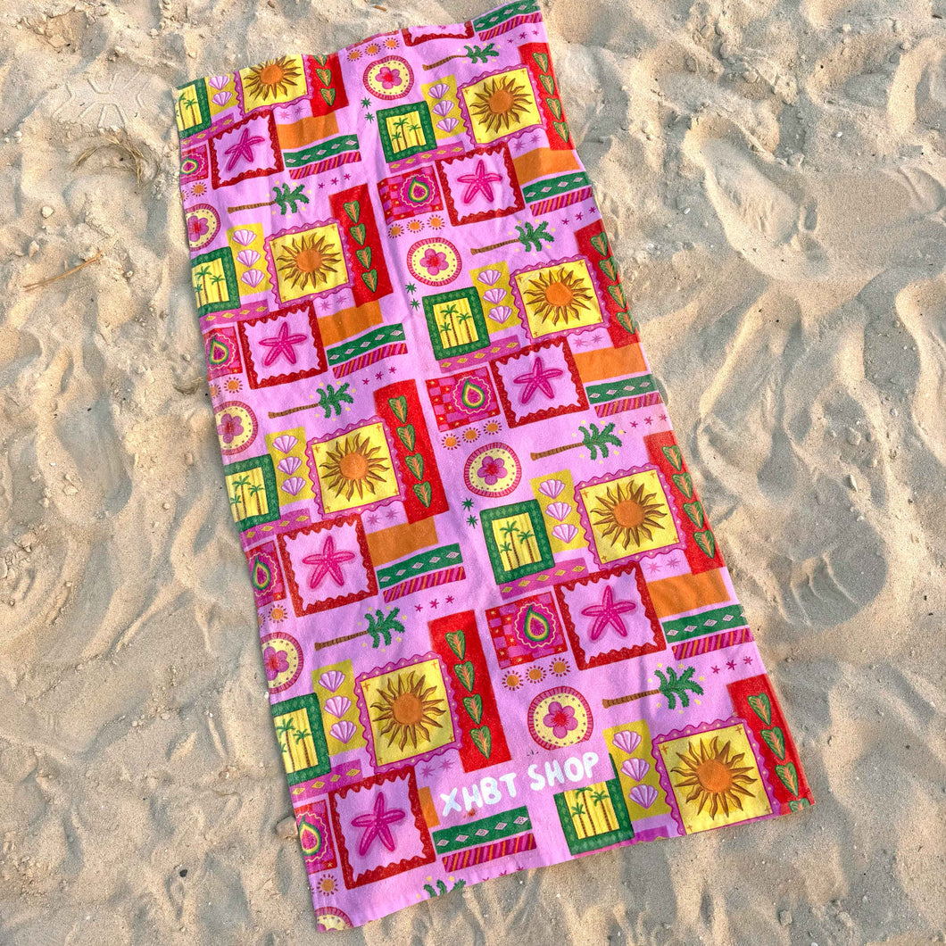 Summer postcard - Beach Towel