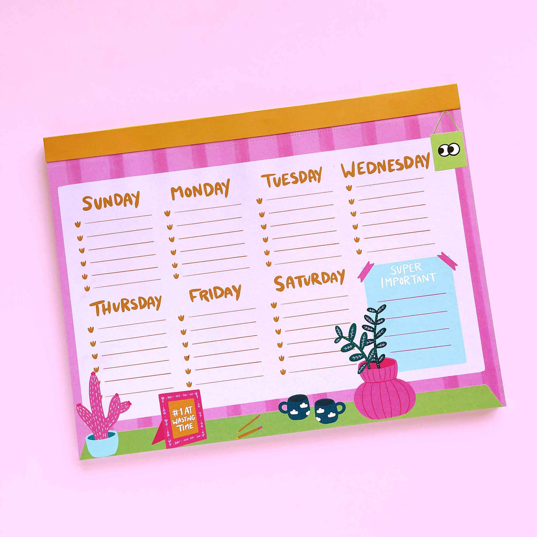 Weekly Planner - #1 At wasting time