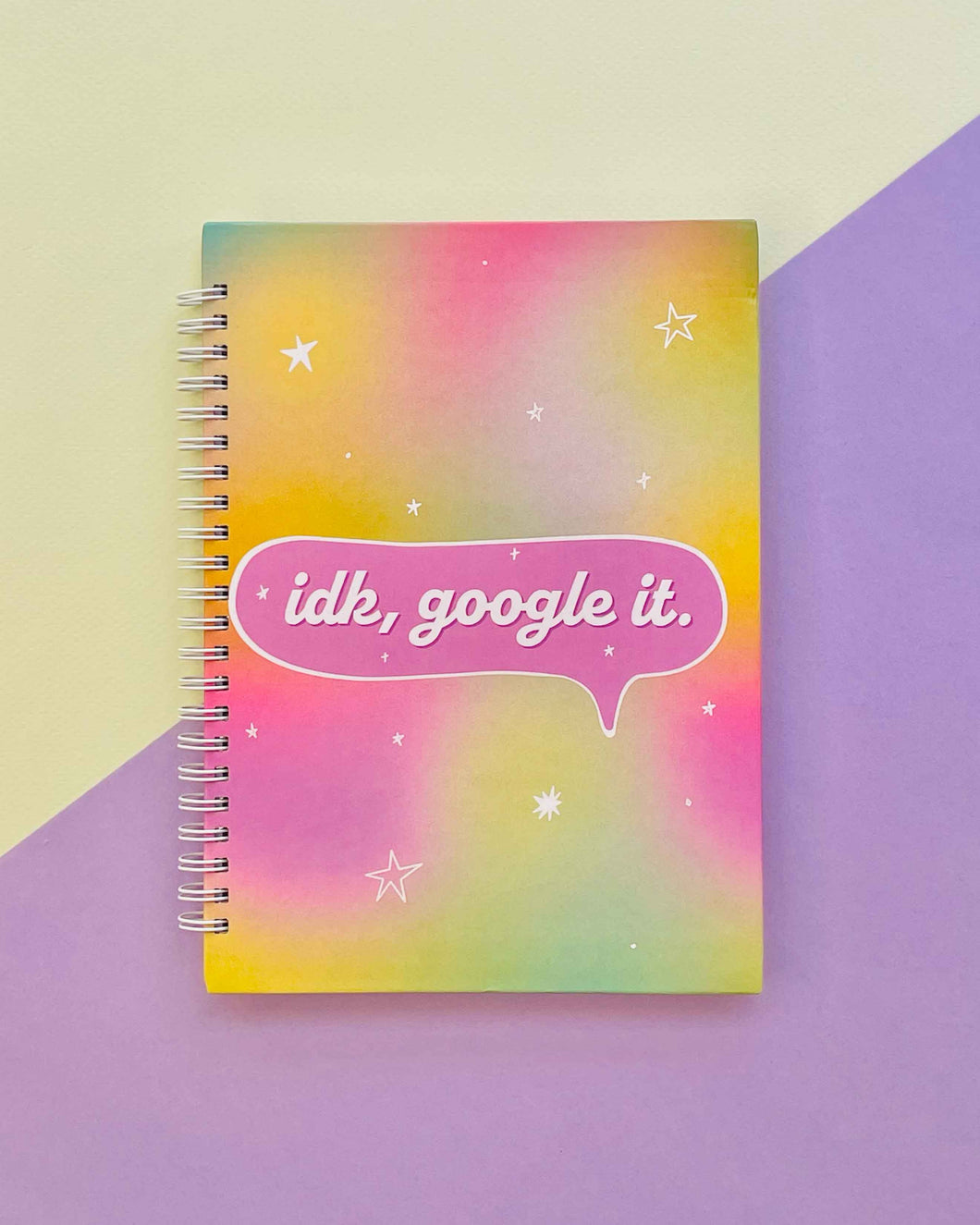 IDK, Google it - Notebook