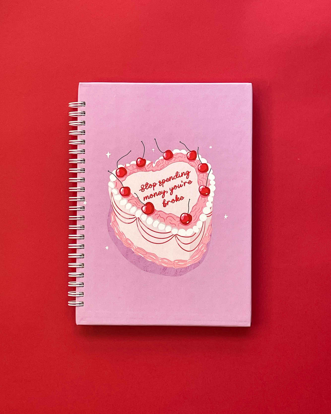 Stop spending money, you're broke - Notebook