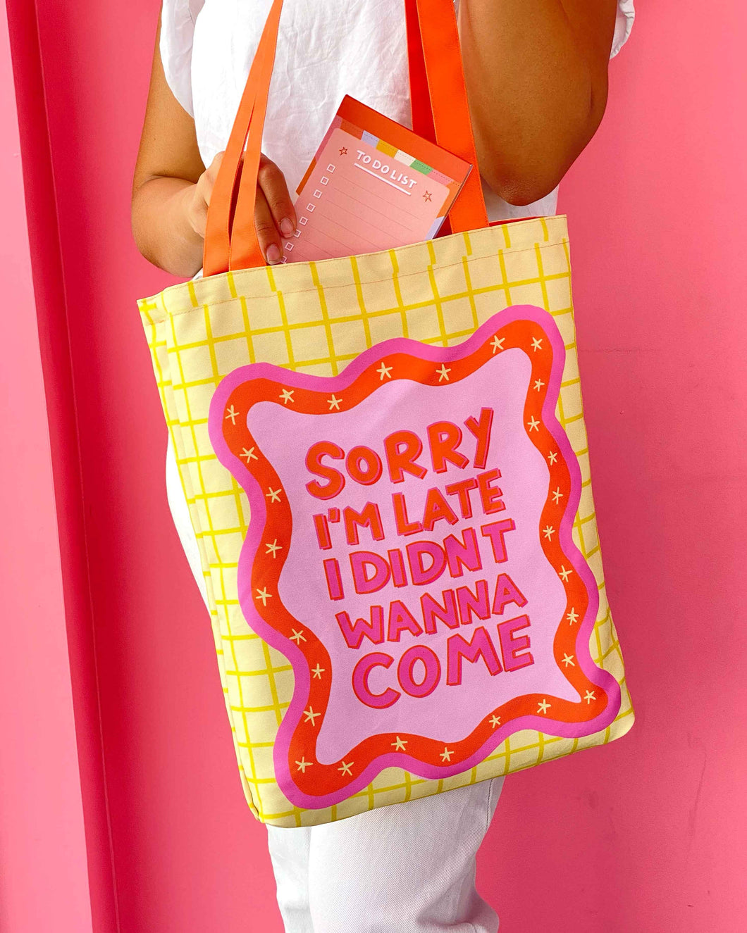 I didn't want to come - Flip Tote